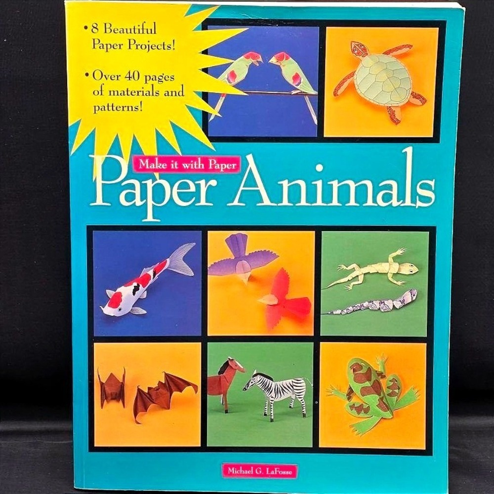 Paper Animals by Michael G LaFosse Signed with Origamido Studio Provenance